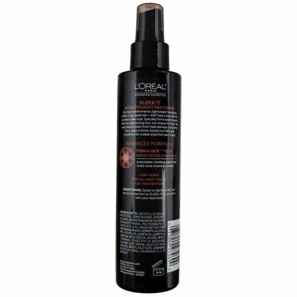 L'Oreal Sleek It Iron Heatspray Pack of 2 - Image 3