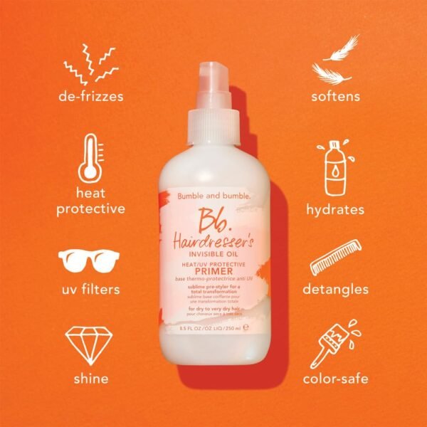 Bumble and bumble. Prep, Style, Extend Starter Set | Hairdresser's Invisible Oil Primer, Hairdresser's Invisible Oil Long Lasting Styling Cream + Prêt-à-powder Dry Shampoo - Image 6
