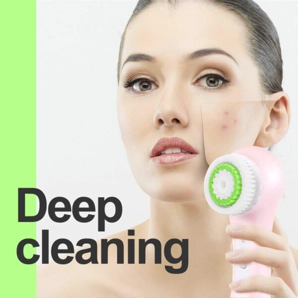 Facial Cleansing Brush Heads,Face Brush Head Replacements Compatible with Clarisonic Mia 1, Mia 2, Mia Fit, Alpha Fit, Smart Profile Uplift,Deep Pore and Sensitive（6 Pack） - Image 3