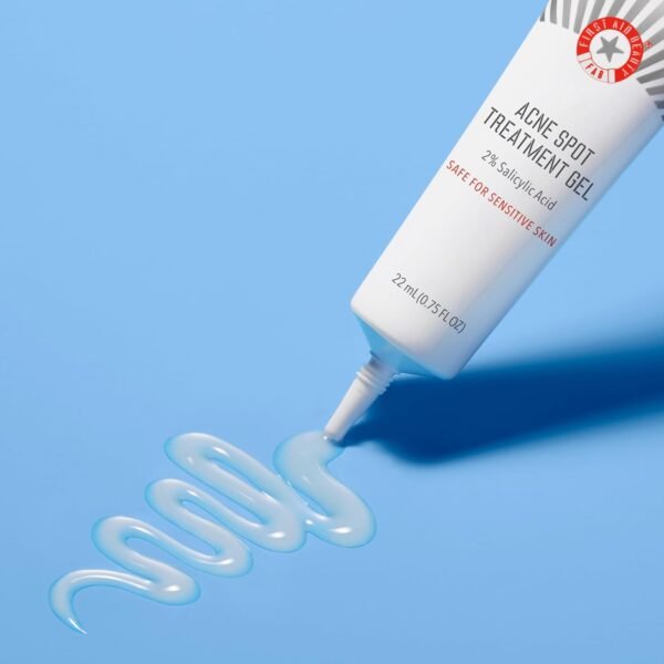 First Aid Beauty - FAB Pharma BHA Acne Spot Treatment Gel with 2% Salicylic Acid, Exfoliating Treatment for Breakouts, Whiteheads, Blackheads and Acne Blemishes, Safe for Sensitive Skin, 0.75 oz - Image 3