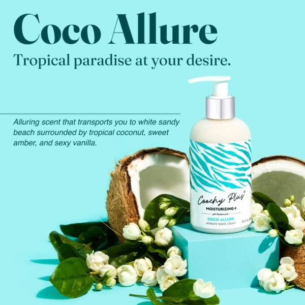 IntiMD Coochy Plus Intimate Shaving Complete Kit - Coco Allure & Organic After Shave Protection Soothing Moisturizer Mist - Antioxidant Formula Prevents Razor Burns, Itchiness & Ingrown Hair - Image 8