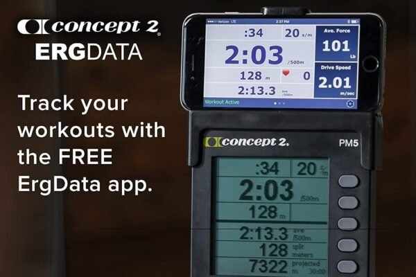 Concept2 Model D Upgraded New Rowing Machine Indoor Rowing Machine for Exercise Control Your Workout Intensity with PM5 Performance Monitor and Bundled with HogoR Cleaning Cloth - Image 9
