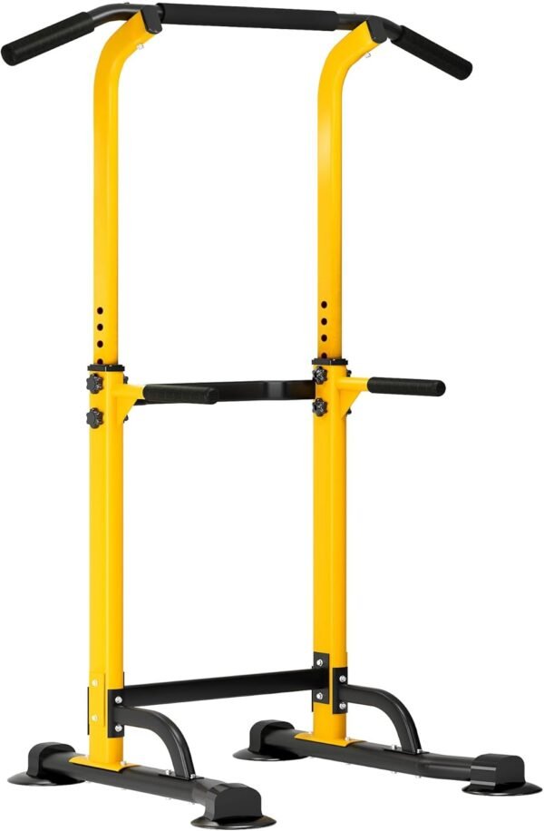 DlandHome Pull Up Bar, Power Tower Dip Bar, Pull Up Bar Free Standing with 10 Levels Adjustable Height for Home Gym Workout Equipment, Strength Training Fitness - Image 10