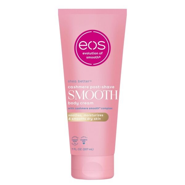 eos Cashmere Skin Collection Post-Shave Smooth Body Cream- Vanilla Cashmere Scented, 72-Hour Hydration, 7 fl oz - Image 2