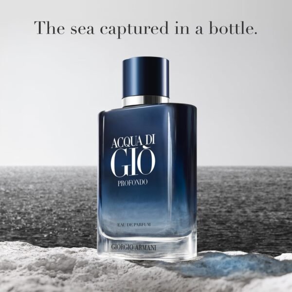 Armani Beauty - Acqua di Giò Profondo - Eau de Parfum - Cologne for Men - Fresh & Aromatic Men’s Fragrance - Mandarin, Lavender, Cedarwood Notes - Image 5