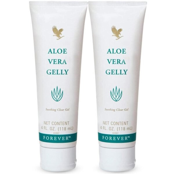 Forever Living - Aloe Vera Gelly - Pure Aloe for Ultimate Skin Comfort - Moisturizing, Conditioning, and Soothing Gel - Vegan - 4 fl oz (Pack of 2) - Image 2