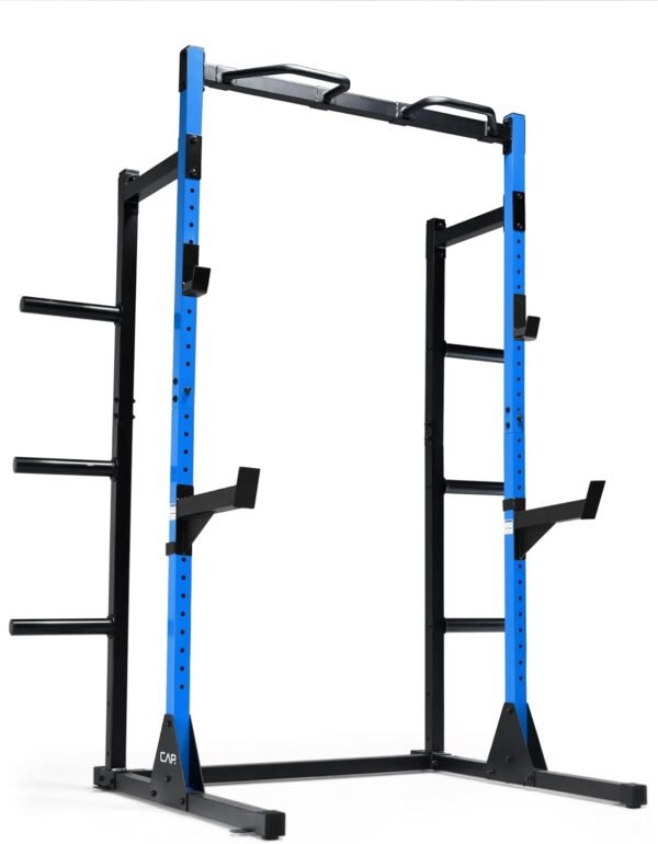 CAP Barbell FM-905Q Color Series Power Rack Exercise Stand, Blue - Image 5