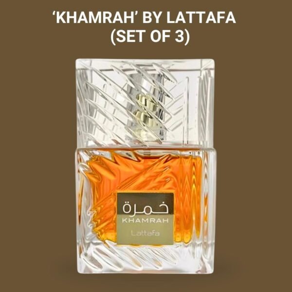 LATTAFA Khamrah EDP Spray 100ml (3.4oz) A Timeless Tale of Exquisite Aroma. (PACK OF 3) - Image 5