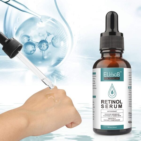 Day-Night Anti Aging Vitamin C Serum Retinol Serum For Face with Retinol & Amino Acids - Boost Skin Collagen,Hydrate & Plump Skin Facial Serum - Image 6