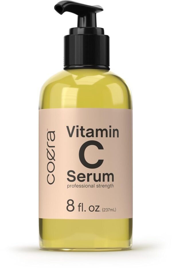 Coera Vitamin C Face Serum | 8 Ounces | Hydrating Serum for Dark Spots | Paraben & SLS Free - Image 2