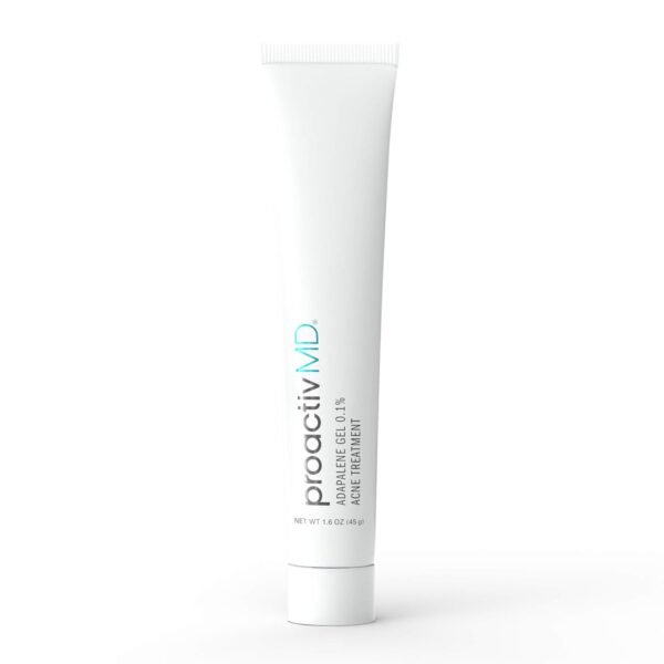 ProactivMD Adapalene Gel Acne Treatment - Prescription Strength Retinoids for Face and Body Acne, .1% Solution, 1.6 Oz, Unscented - Image 2
