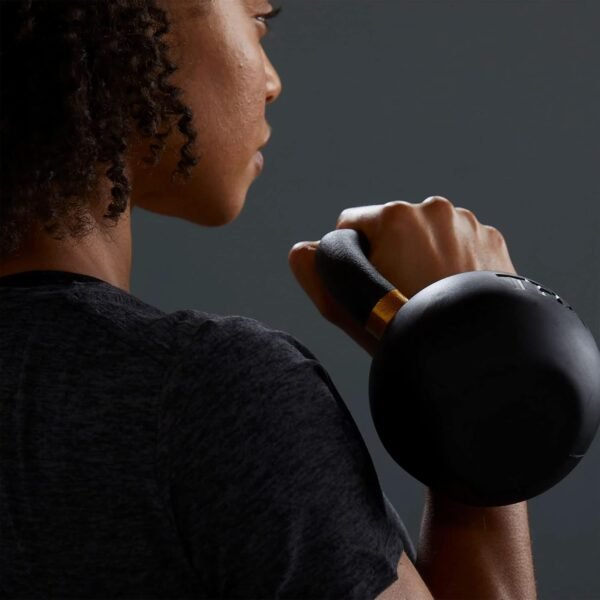 TRX Training Rubber-Coated Kettlebells, Ultra-Durable Heavy-Duty Bells, Wear-Resistant Fitness Weight Set - Image 3