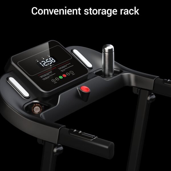 Folding Treadmills for Home, 2.5 HP Quiet Brushless Foldable Treadmill with Pulse Sensor, 7.5 MPH, 265 LBS Capacity - Image 8