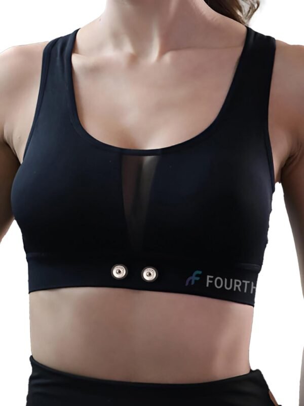 Frontier HRM Sports Bra Compatible with Frontier X2 Polar Garmin Tickr Wahoo Coospo- Heart Rate Monitor Sports Bra - Image 2