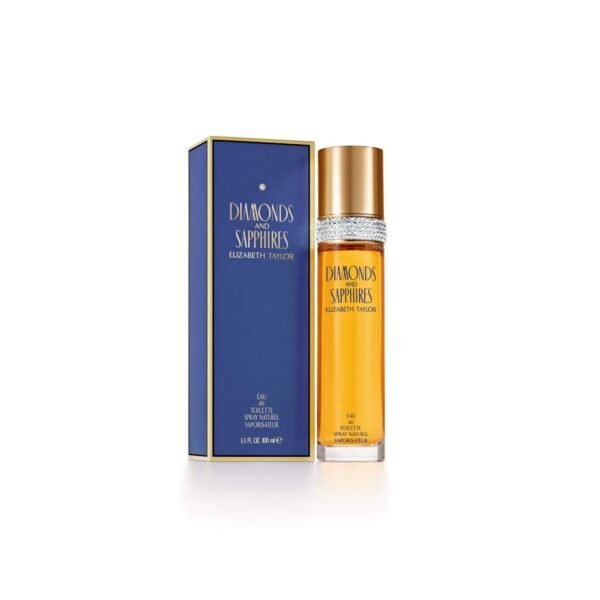 Elizabeth Taylor Diamonds and Sapphires for Women, Eau De Toilette Spray, 3.3 Fl Oz - Image 2