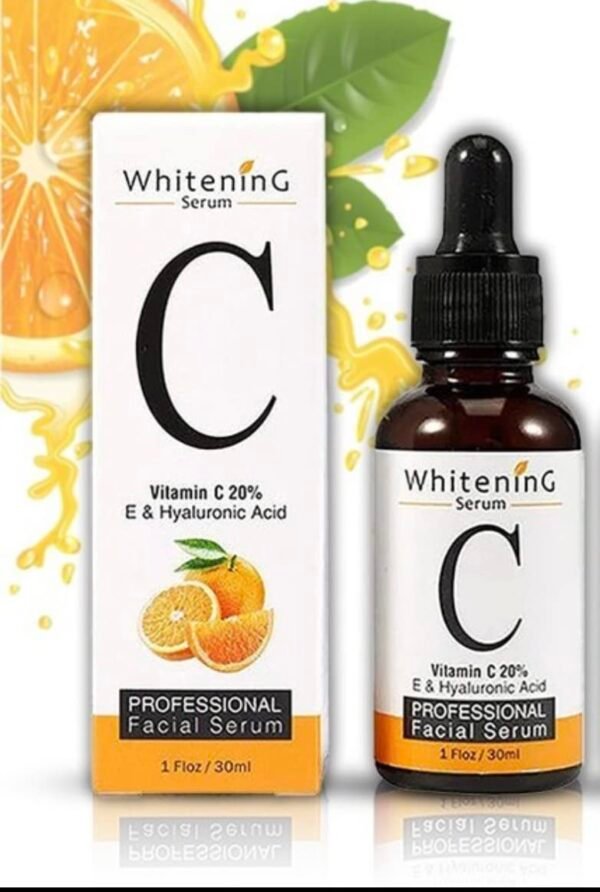 Vitamin C Serum for Face – Anti Aging Serum, Fine Lines & Wrinkles,With Hyaluronic Acid, Anti Aging, Age Spots, Pore Cleanser, Acne Scars, Organic Vegan Ingredients - Image 2