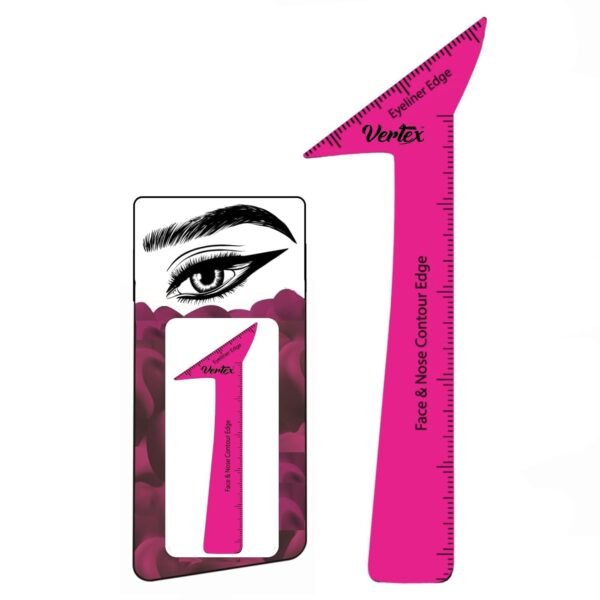 Eyeliner Stencils Pencil Liquid Waterproof Tool For Liner Makeup Brush Pen Stamp Thin Sharpener Cat Eyes Small Angled Wing Tip | Real Beginners Techniques Eye Shadow Lines Gel Eyebrow Pomade Black - Image 2