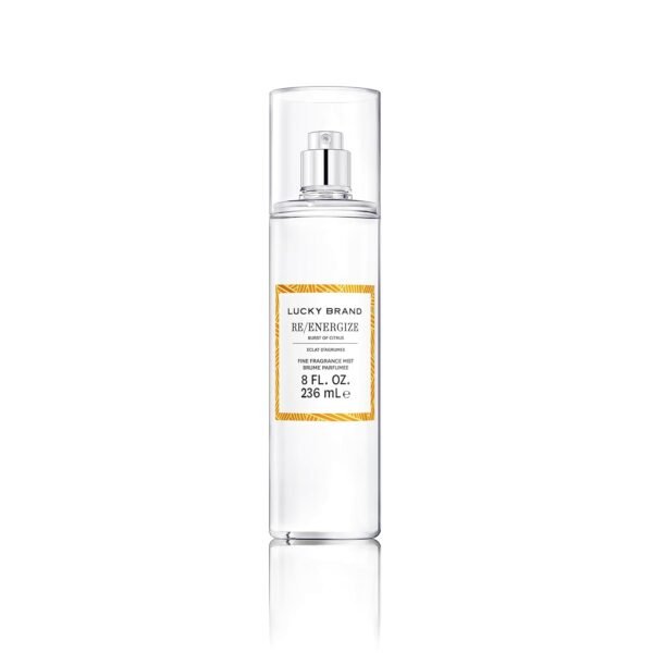 Lucky Brand Re/Energize The New Sustainably-Inspired & Exhilarating Mood-Evoking Unisex Fine Fragrance Mist For Women & Men, 8.0 Fl Oz (Pack of 1) - Image 2