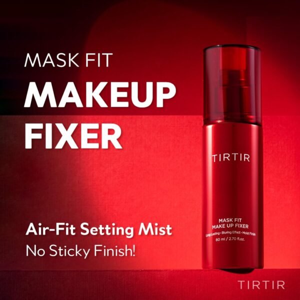 TIRTIR Mask Fit Make-up Fixer, 24H Long Lasting Makeup Finishing Setting Spray, Lightweight and Non-greasy, 2.7 Fl Oz - Image 3