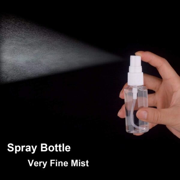 Spray Bottle, 1oz/30ml Small Plastic Fine Mist Spray Bottles, Mini Empty Travel Bottles with Funnels and Labels 6 Pack - Image 5