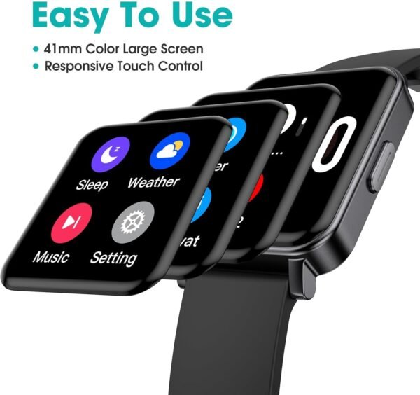 Pedometer Watch Senior Friendly No App/Phone Required, Waterproof Fitness Tracker Watch with Step Counter Calories/Sleep Tracker for Walking Running for Men Women - Image 7