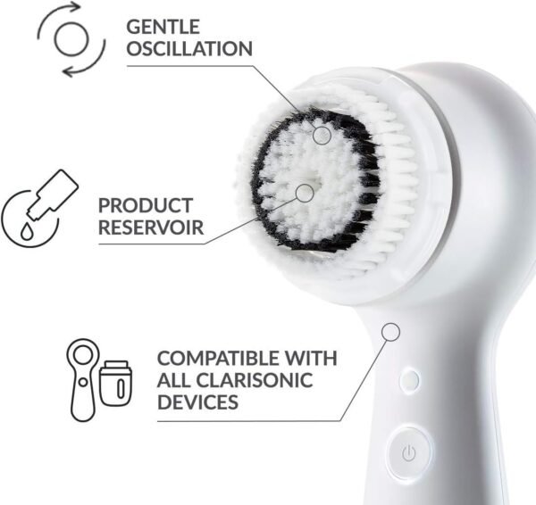 Clarisonic Sensitive Facial Cleansing Brush Head Replacement for Mia 1, Mia 2, Mia Fit, Alpha Fit, Smart Profile Uplift, 4 Count - Image 4