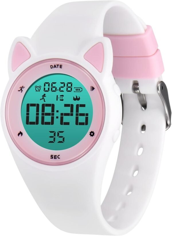 NN BEN NEVIS Kids Watch, Digital Watch for Boys Girls, Sport Watch with Fitness Tracker, Alarm Clock, Stopwatch, No App and Waterproof, Watch for Kids Ages 5-12 - Image 2