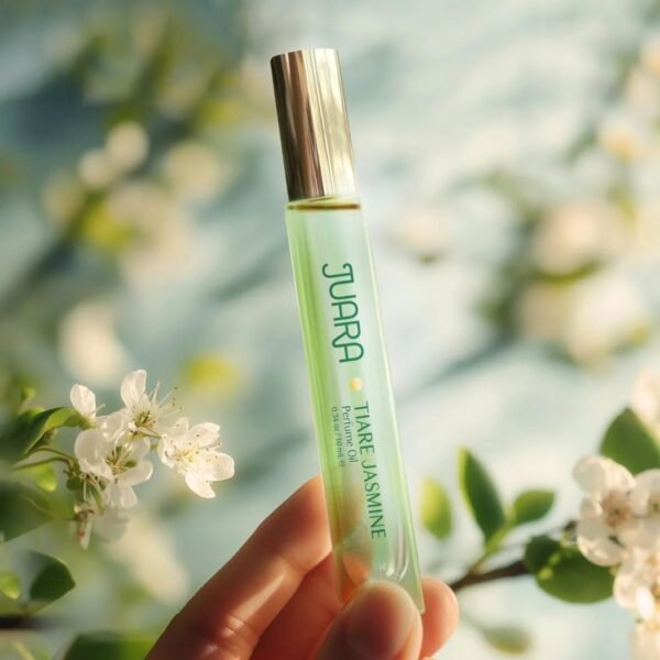 Juara - Tiare Jasmine Perfume Oil | Roll-on | Floral Fragrance for Women | Natural Ingredients | Long Lasting Luxury | Alcohol-Free | Paraben & Sulfate Free | 0.34 oz (10mL) - Image 6