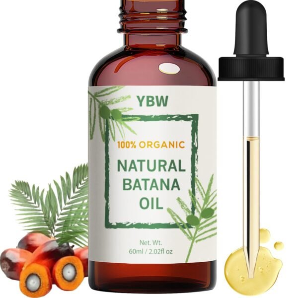 Batana Oil for Hair Growth Raw from Honduras, Dr Sebi Organic Raw Batana Oil, 100% Natural and Pure Hair Growth Oil Solution for Men & Women - Image 2