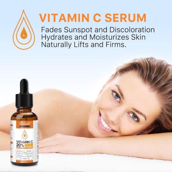 Day-Night Anti Aging Vitamin C Serum Retinol Serum For Face with Retinol & Amino Acids - Boost Skin Collagen,Hydrate & Plump Skin Facial Serum - Image 4