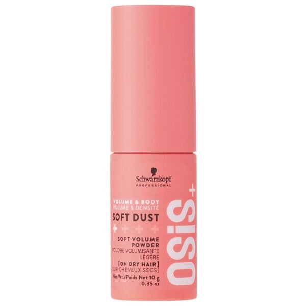 OSiS+ Soft Dust – Volume Spray Powder for Root Lift, Subtle Texture and Natural Shine – Lightweight Volumizing and Texturizing Powder – Light Weight Treatment, 0.35 oz - Image 2