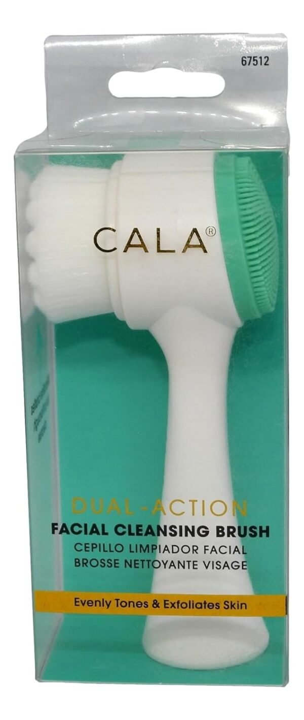 Cala Dual-action mint facial cleansing brush - Image 3