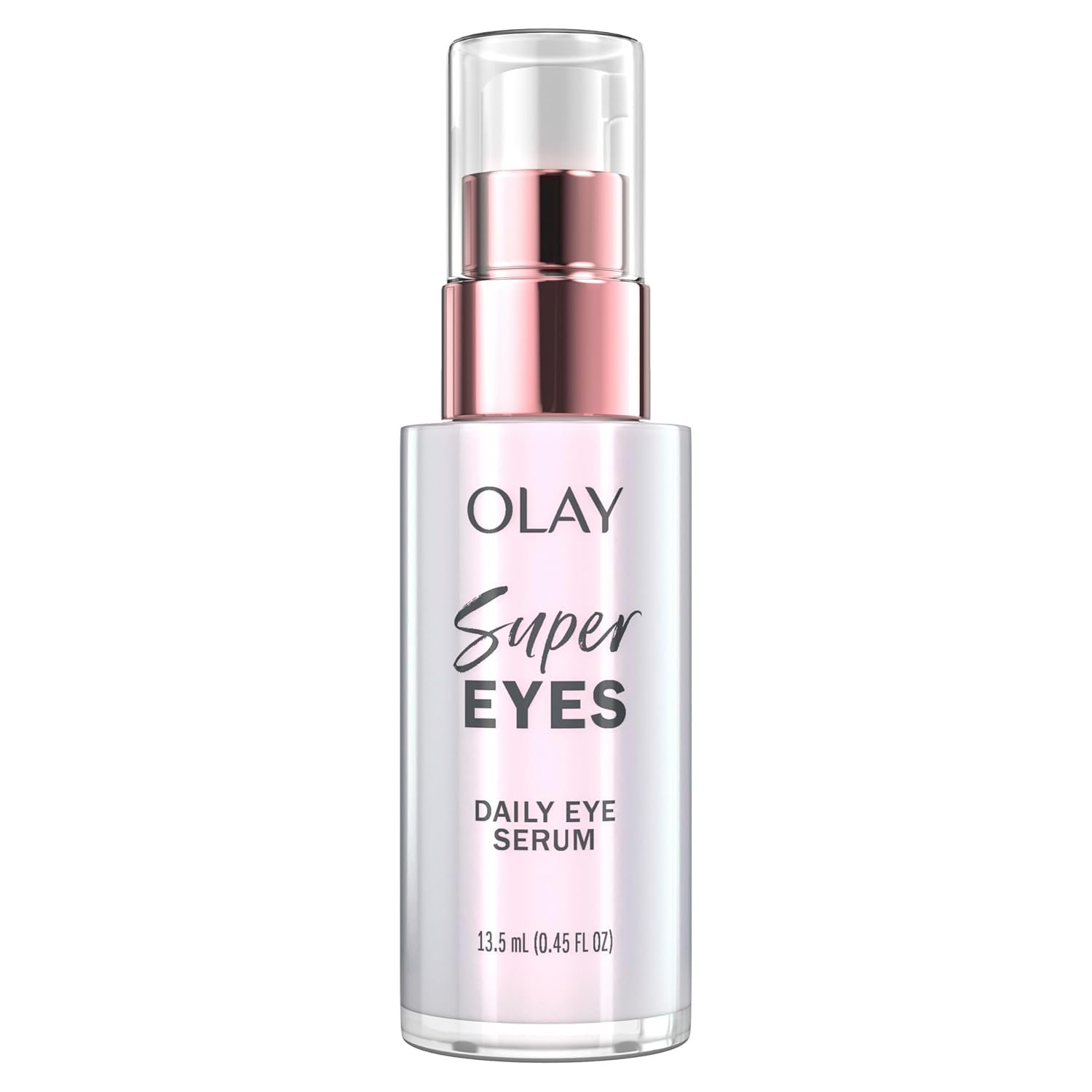 Olay Super Eye Serum - Vitamin C, Caffeine, Niacinamide, Amino Peptide, Aloe Vera - Brightens Dark Circles, Anti-Wrinkle, Anti-Aging, Brightening, Smooths Fine Lines, Firming, Hydrating, 0.45 Oz - Image 2