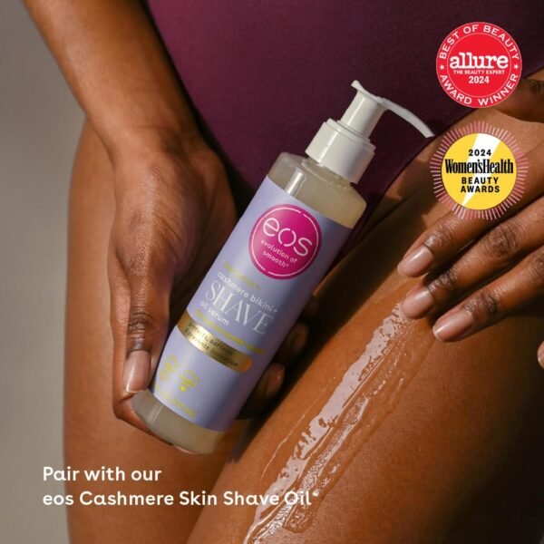 eos Cashmere Skin Collection Post-Shave Smooth Body Cream- Vanilla Cashmere Scented, 72-Hour Hydration, 7 fl oz - Image 9
