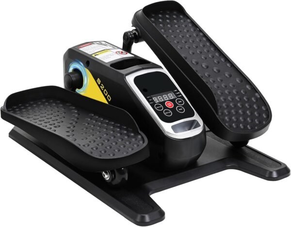 Under Desk Elliptical Elliptical Leg Exercisers for Seniors Quiet Portable Elliptical Machine Exerciser with Remote Control and 12 Adjustable speeds Pedal Exerciser - Image 2