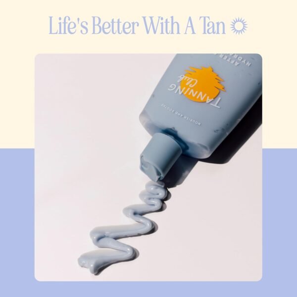 After Sun Gel - Aloe Vera and Sea Kelp Formula for Sunburn Relief and Hydration - Tan Extender - 150 m - Image 6
