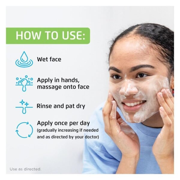 Oxy Acne Medication Face Wash - Maximum Action with Maximum Strength 10% Benzoyl Peroxide (5 Fl Oz) - Image 6