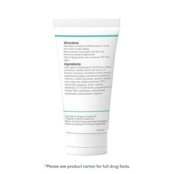 Proactiv Green Tea and Hyaluronic Acid Moisturizer for Dry Skin, Hydrating Face Moisturizer for Oily Skin, Dry Skin and Acne Prone Skin - 3 Oz - Image 6