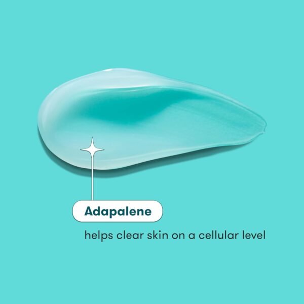 ProactivMD Adapalene Gel Acne Treatment - Prescription Strength Retinoids for Face and Body Acne, .1% Solution, 1.6 Oz, Unscented - Image 4