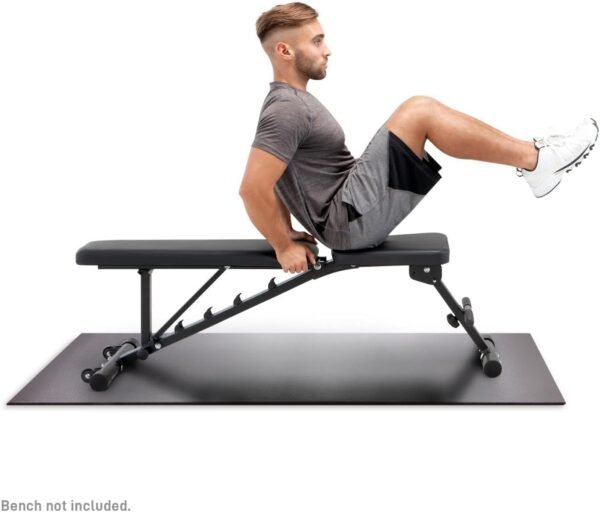 Marcy Fitness Equipment Mat and Floor Protector Compatible for Treadmills, Elliptical, Exercise Bikes, Stationary Cycles and Accessories - Image 8
