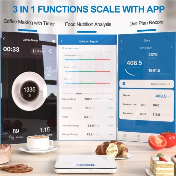 RENPHO Food Scale, RENPHO Smart Scale for Body Weight - Image 9
