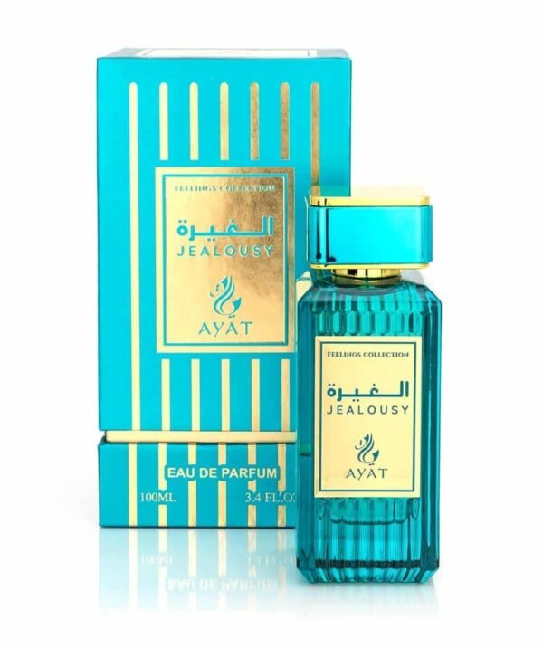 Eau de Parfum FEELINGS 100ml Ayat Perfumes - Made in Dubai With Notes of Rose Vanilla Oud Musk and Woody - EDP Oriental Perfect For Women And Men (Jalousy) - Image 2