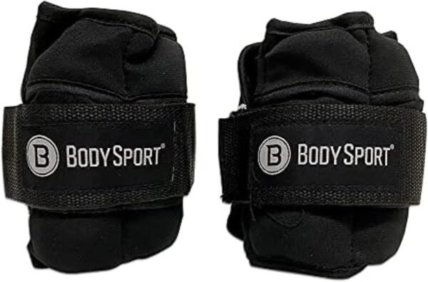 Body Sport Adjustable Ankle Weights, 1 lb.–5 lb. – Customizable Ankle and Wrist Weight Sets for Men, Women, and Kids – Workout Aid for Added Resistance – Weight Set for Walking, Running, - Image 2