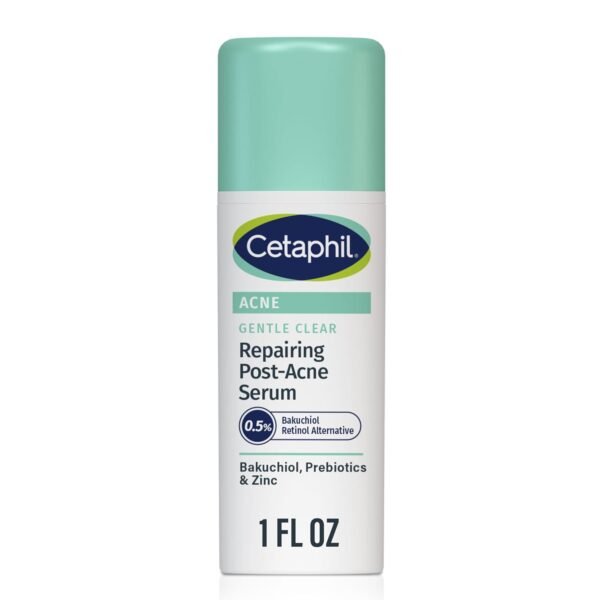 CETAPHIL Gentle Clear Repairing Post-Acne Serum, Retinol Alternative, Oil Free Serum for Sensitive Skin, 1 Fl Oz, Bakuchiol, Improves Skin Tone & Post-acne Marks, Dermatologist Recommended Brand - Image 2