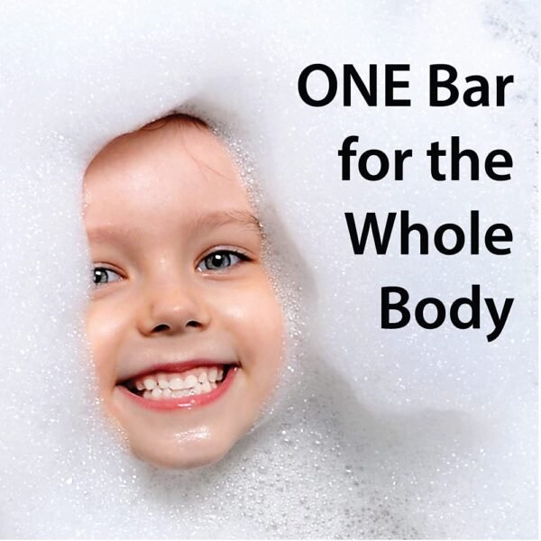 ONE Bar Activated Charcoal 3.5 oz 3 Pack - Shave, Shower, Shampoo, face, beard, body, hair/scalp, SuperFAT “oil” Infused: Avocado, Mango, Olive, Coconut, Argan, Moisturizing and Nourishing Oil. - Image 6