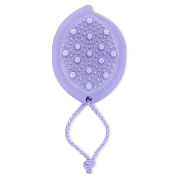 Wet Brush Go Green Scalp First Exfoliator, Lavender Oil - Rope Hook To Hang In Shower - Spa-like Experience At Home - Exfoliate and Massage Scalp - Works On All Hair Types - Image 2