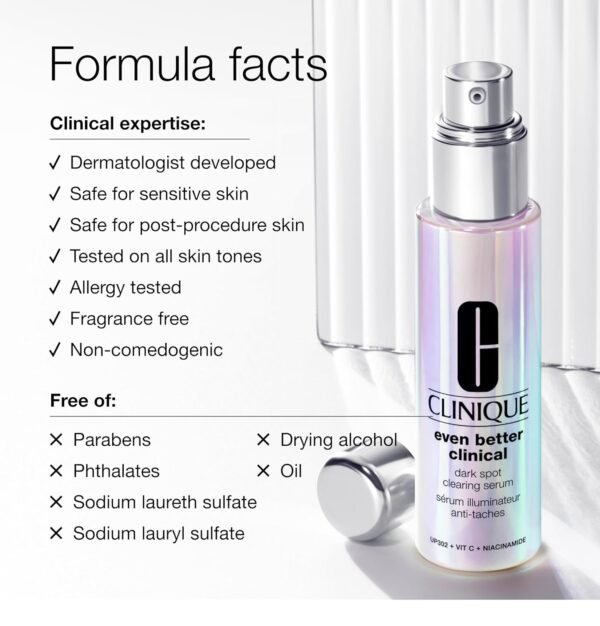 Clinique Even Better Clinical Dark Spot Clearing Serum With Vitamin C | Brightening + Soothing - Image 6
