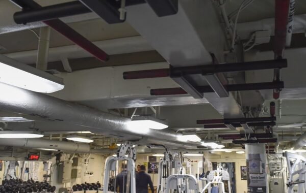 600 LBS Weight Limit - I-Beam Pull Up Bar - Straight Long Bar Grip Tape Made in The USA! - Image 4