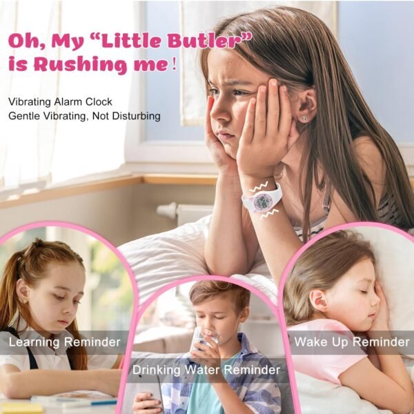 NN BEN NEVIS Kids Watch, Digital Watch for Boys Girls, Sport Watch with Fitness Tracker, Alarm Clock, Stopwatch, No App and Waterproof, Watch for Kids Ages 5-12 - Image 5