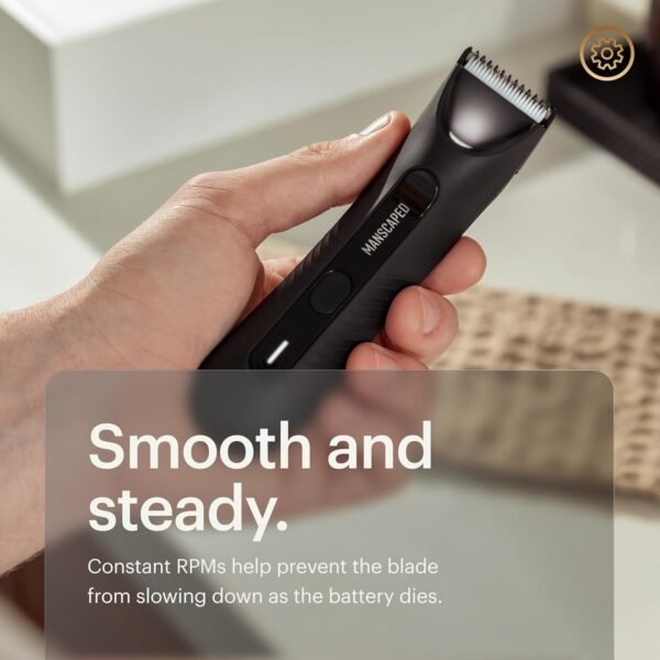 MANSCAPED® The Lawn Mower® 3.0 Plus Groin & Body Hair Trimmer – Updated SkinSafe™ Trimmer Blade, Waterproof Wet/Dry Groomer, USB-C Rechargeable, Men’s Wireless Ball Shaver - Image 7
